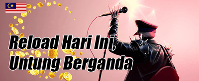 Bonus Selamat Datang 100% promotional banner